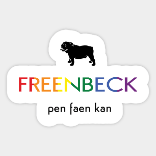 freenbecky Sticker